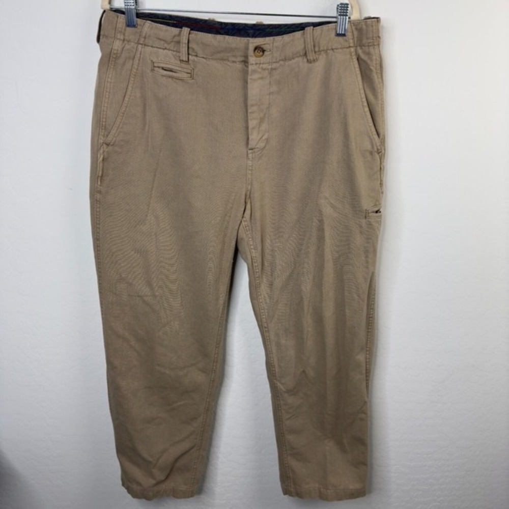 Carbon 2 Cobalt‎ Men's Light Brown Utility Pants Size 36 Outdoors Hiking Cotton